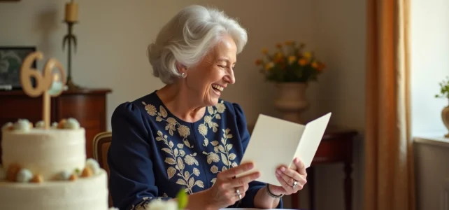 Idées de messages drôles et élégants pour l&rsquo;anniversaire 60 ans femme humour